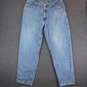 Levis Vintage Y2K 560 Loose Fit Jeans Mens 40x32 Light Stone Wash Tapered